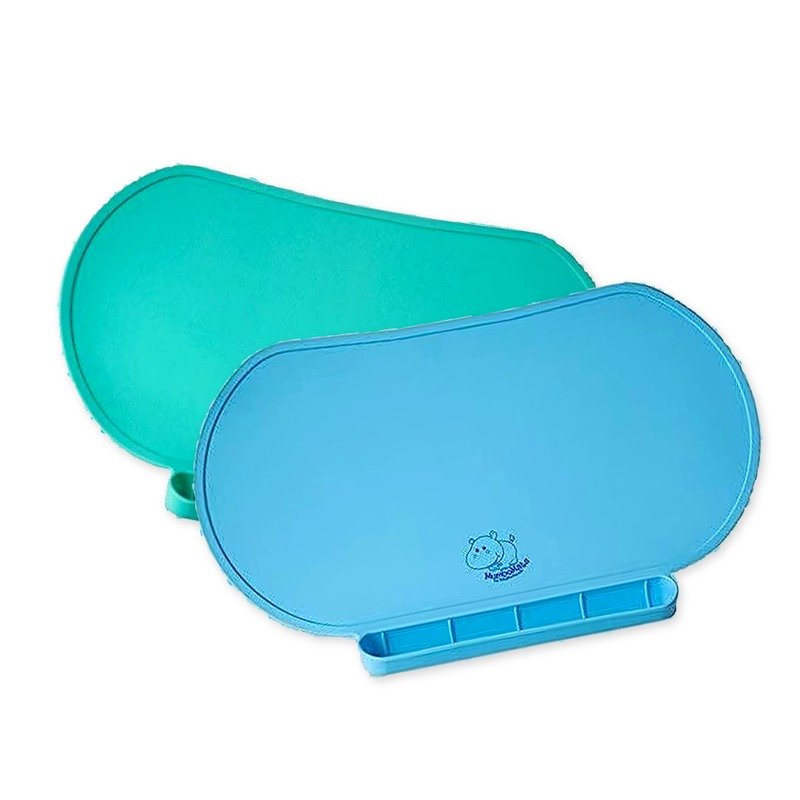 Mumbo Mat 2-Pack Mixed Giggle Green and Bashful Blue